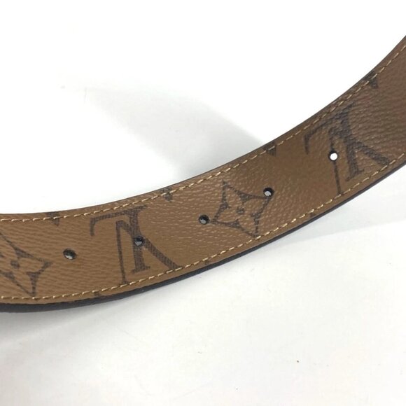 LOUIS VUITTON M0149 Monogram-Reverse Ceinture-LV Iconic belt Canvas Beige/Brown main image 6